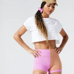 L*Space Ribbed Hot Shot Bike Short