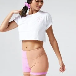 L*Space Ribbed Hot Shot Bike Short