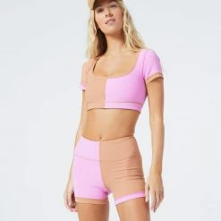 L*Space Ribbed Hot Shot Bike Short 36 L*Space Ribbed Hot Shot Bike Short