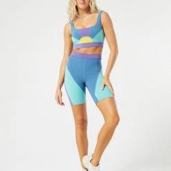 L*Space Sunburst Bike Short