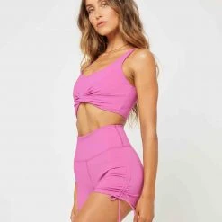 L*Space Twist Of Fate Sports Bra