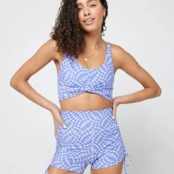 L*Space Printed Twist Of Fate Sports Bra ACTIVE