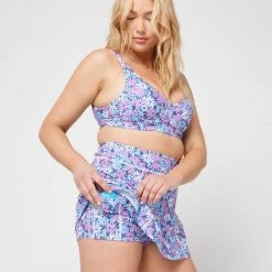 L*Space ACTIVE Printed Bad And Bogey Skort