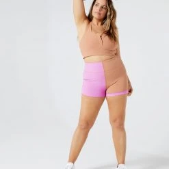 L*Space Ribbed Hot Shot Bike Short 35 L*Space Ribbed Hot Shot Bike Short