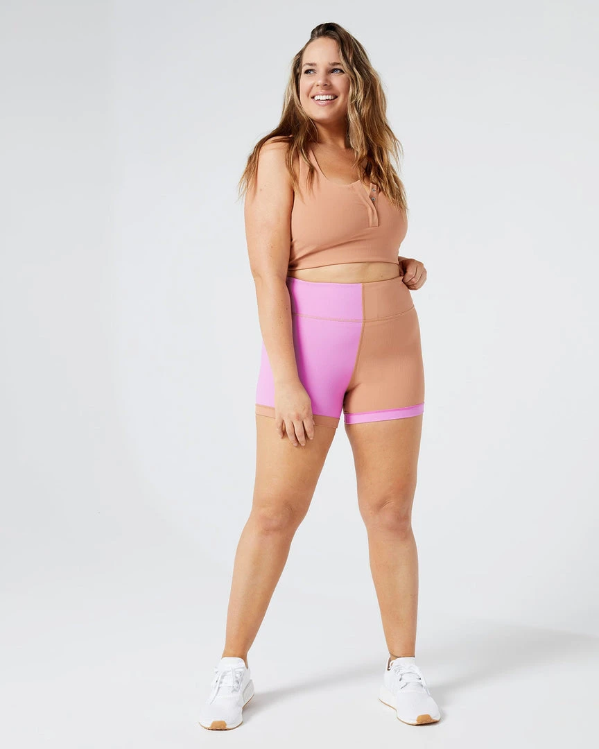 L*Space Ribbed Hot Shot Bike Short 12 L*Space Ribbed Hot Shot Bike Short