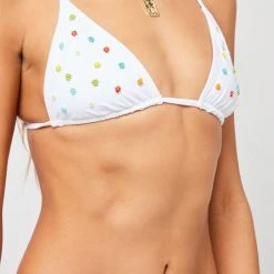 L*Space SWIM Beaded Brittany Bikini Top