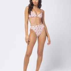 L*Space Printed Helena Bikini Top SWIM