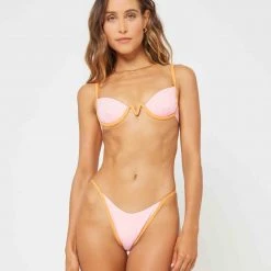 L*Space LSPACE X Tessa Brooks Nico Bikini Top SWIM