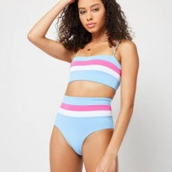 L*Space Portia Stripe Bikini Bottom SWIM