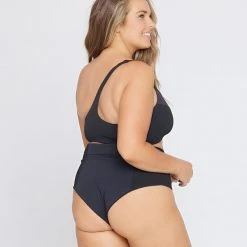 L*Space SWIM Ribbed Celeste Bikini Top