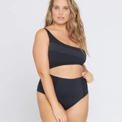 L*Space SWIM Ribbed Celeste Bikini Top