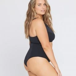 L*Space SWIM Ribbed Celeste Bikini Top