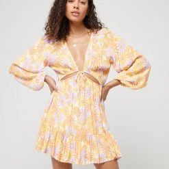 L*Space Printed Feelin' Fine Dress