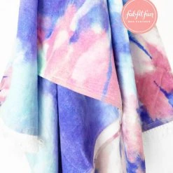 FabFitFun X L*Space Tie Dye Towel