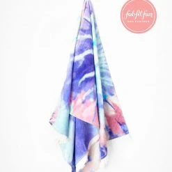 FabFitFun X L*Space Tie Dye Towel
