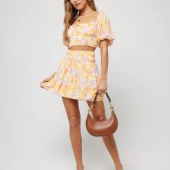 L*Space Printed Jax Skirt CLOTHING
