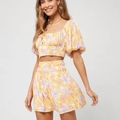 L*Space Printed Jax Skirt CLOTHING