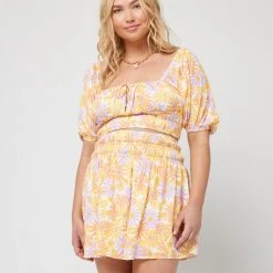 L*Space CLOTHING Printed Josie Top