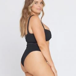 L*Space SWIM Ribbed Lee Lee Bikini Top