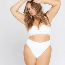 L*Space SWIM Ribbed Lee Lee Bikini Top