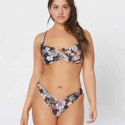 L*Space Printed Cabana Bikini Bottom SWIM