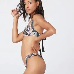 L*Space Printed Camellia Bikini Top SWIM