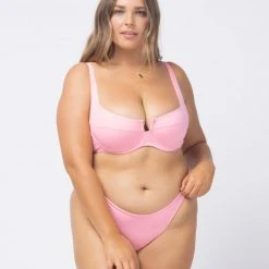 L*Space SWIM Camellia Bikini Top