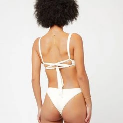 L*Space SWIM Camellia Bikini Top