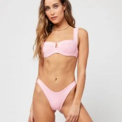 L*Space SWIM Camellia Bikini Top