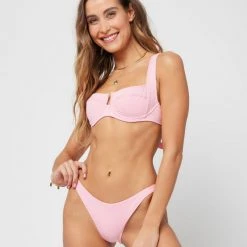L*Space SWIM Camellia Bikini Top