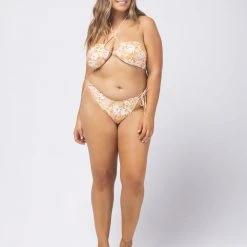 L*Space Printed Dawn Bikini Top SWIM