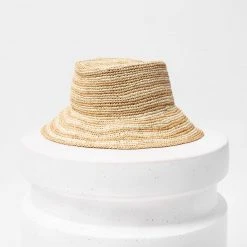 L*Space Isadora Stripe Bucket Hat ACCESSORIES
