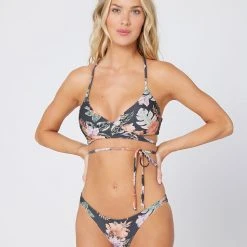 L*Space SWIM Printed Kristen Bikini Top