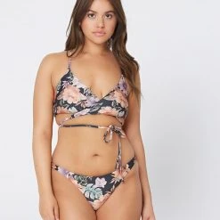 L*Space SWIM Printed Kristen Bikini Top