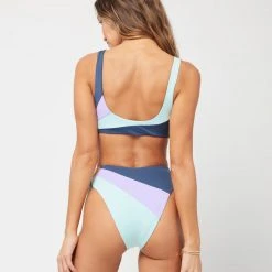 L*Space SWIM Lizzie Sunburst Bikini Top