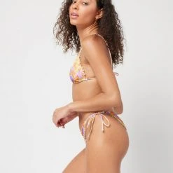 L*Space SWIM Printed Maggie Bikini Top