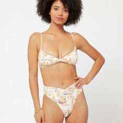 L*Space Printed Nancy Lee Bikini Bottom SWIM