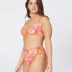 L*Space Eco Chic Econyl® Rose Bikini Top SWIM
