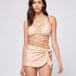 L*Space LSPACE X HANNA MONTAZAMI Sofia Bikini Top
