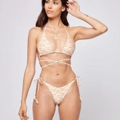 L*Space LSPACE X HANNA MONTAZAMI Sofia Bikini Top