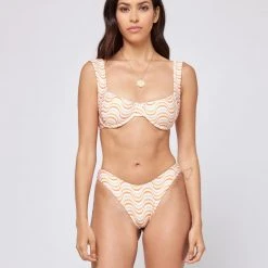 L*Space LSPACE X HANNA MONTAZAMI Cabana Bikini Bottom SWIM