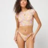 L*Space Printed Wildflower Bikini Top