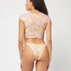L*Space Printed Wildflower Bikini Top