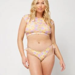 L*Space Printed Wildflower Bikini Top