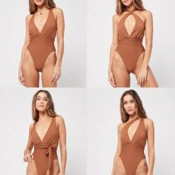 L*Space Eco Chic Repreve® Allegra One Piece Swimsuit