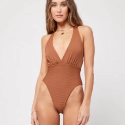 L*Space Eco Chic Repreve® Allegra One Piece Swimsuit