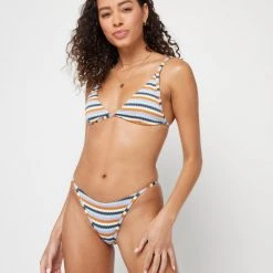 L*Space Printed Stripe Jay Bikini Bottom SWIM