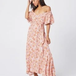 L*Space Printed Panama Dress CLOTHING