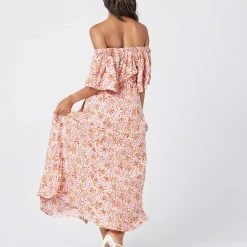 L*Space Printed Panama Dress CLOTHING