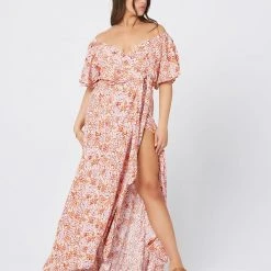 L*Space Printed Panama Dress CLOTHING